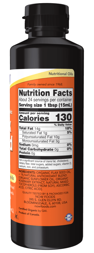 Now Flax Oil  12oz