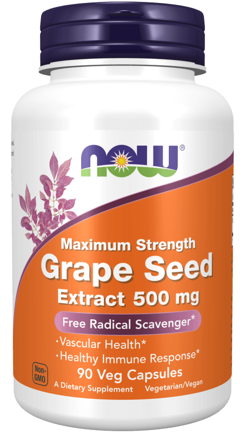 Now Grape Seed 500mg 90cp