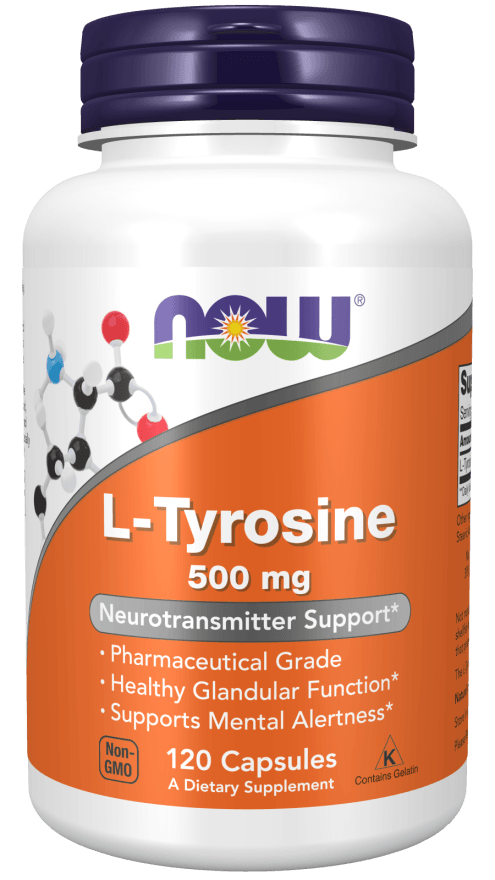 Now L-Tyrosine 500mg 120cp