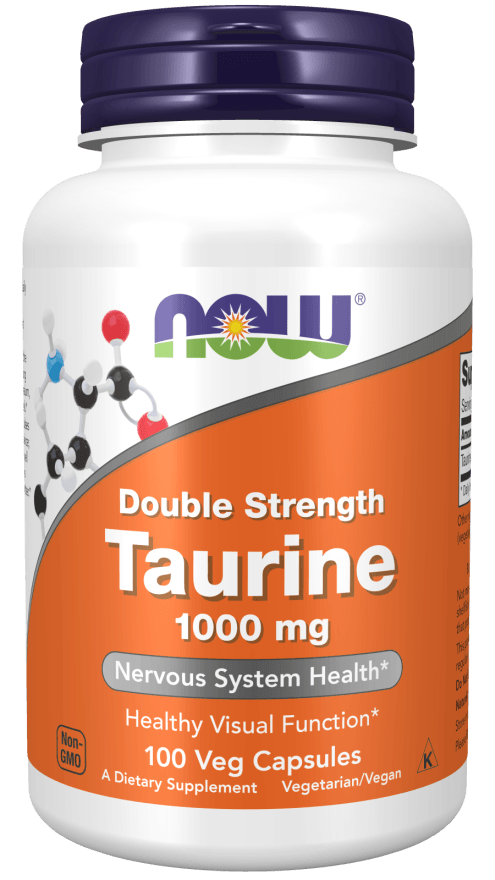 Now Taurine 1000mg 100cp