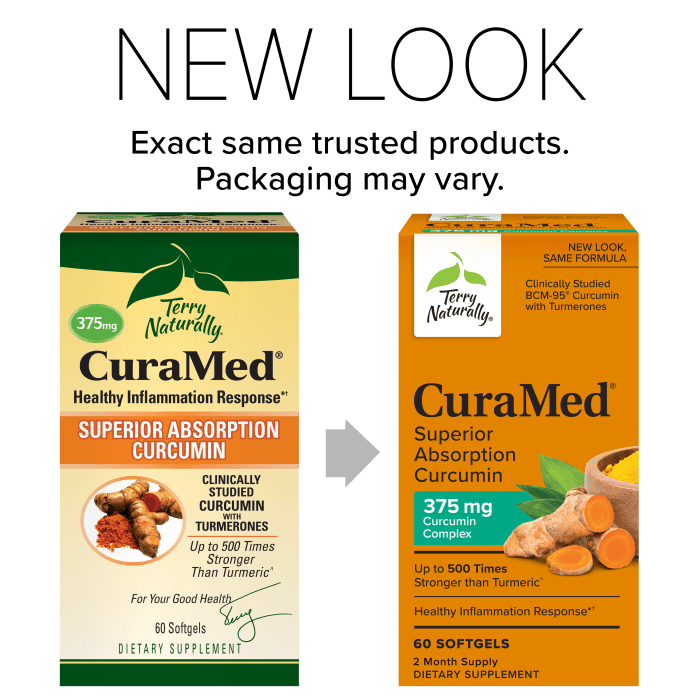 Terry Naturally CuraMed 375mg 60sg