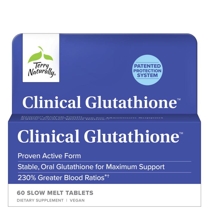 Terry Naturally Glutathione 60lz