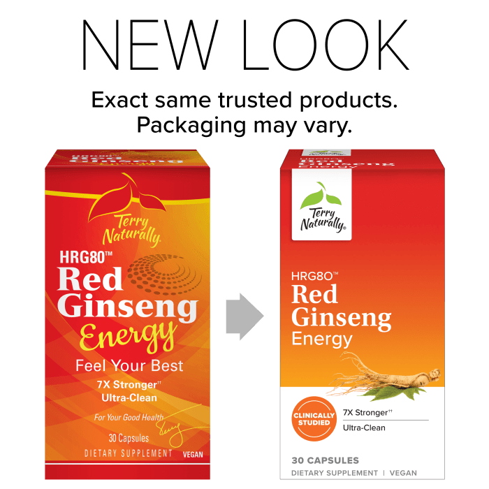 Terry Naturally Red Ginseng 30cp