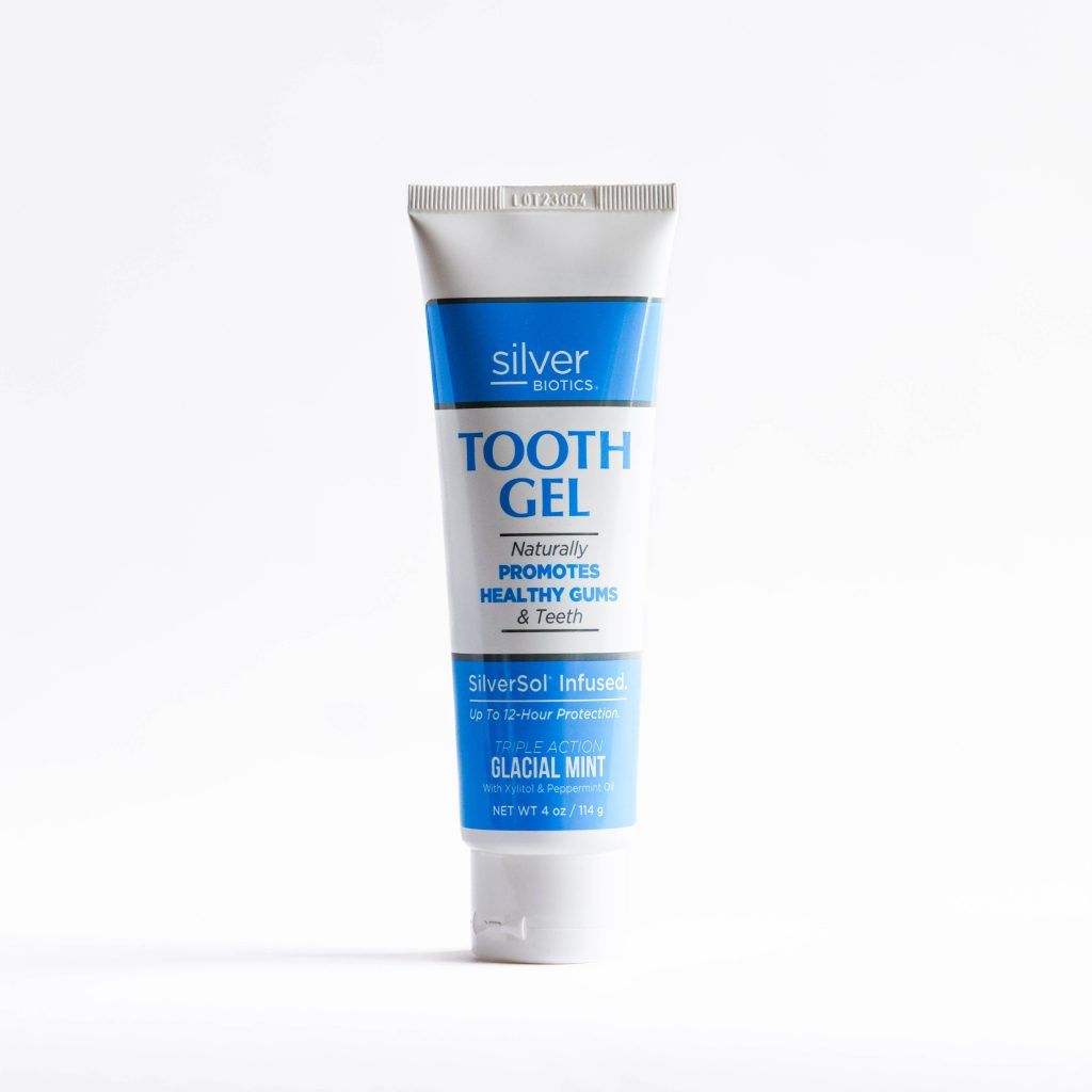 Front Label ABlabs Silversol Toothgel 4oz | Healthway