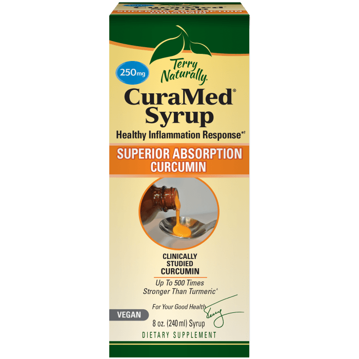 Terry Naturally Curamed Syrup 8oz