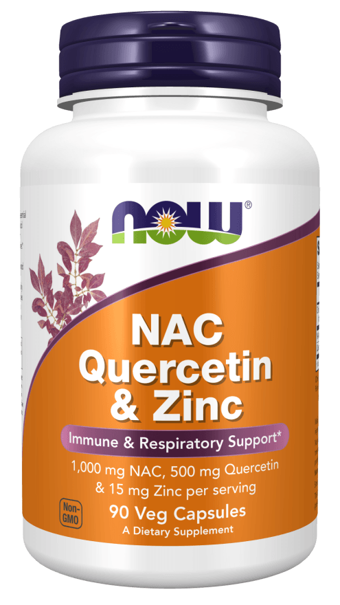 Now NAC Quercetin Zinc 90c