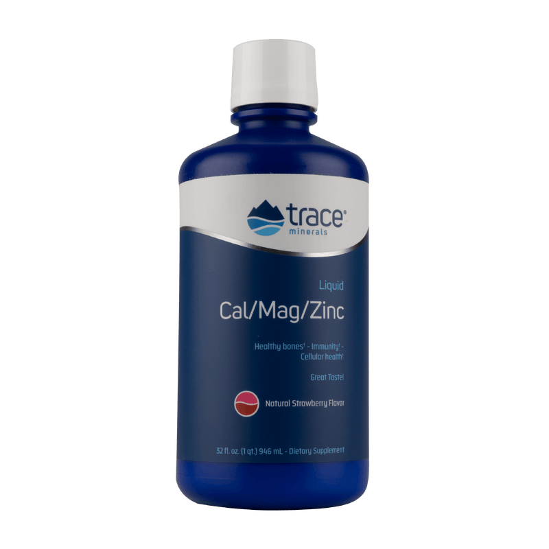 Trace Minerals CalMagZinc Strwbry 32z