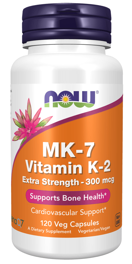 Now Vit K-2 MK-7 300mcg 120cp