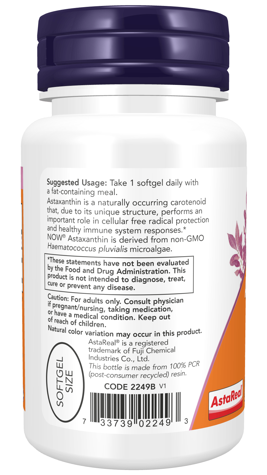Now Astaxanthin 10mg 30sg