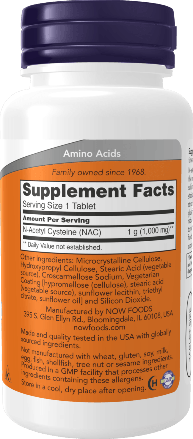 Now NAC 1000mg 60tb