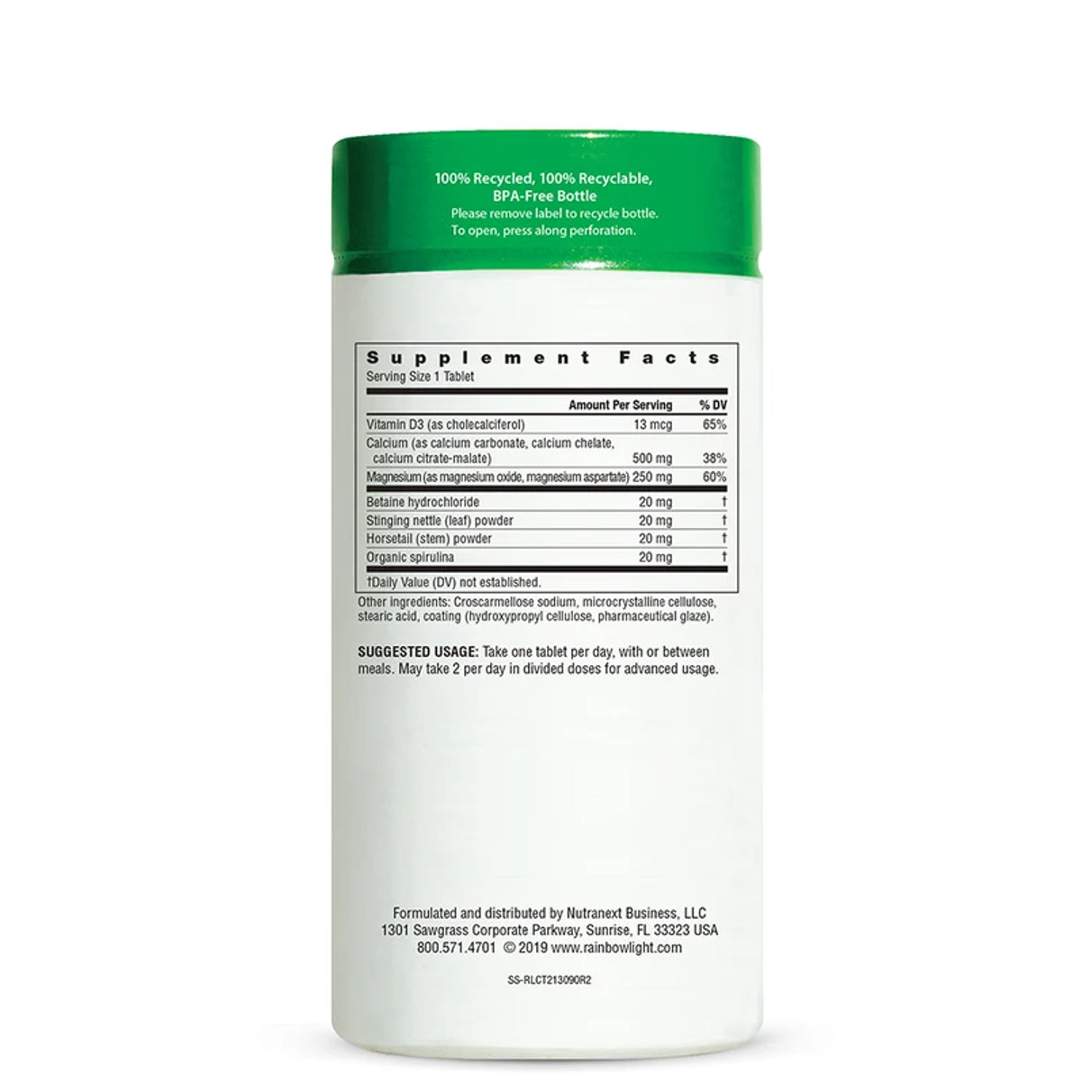Rainbow Lite Food Based Calcium 180tb