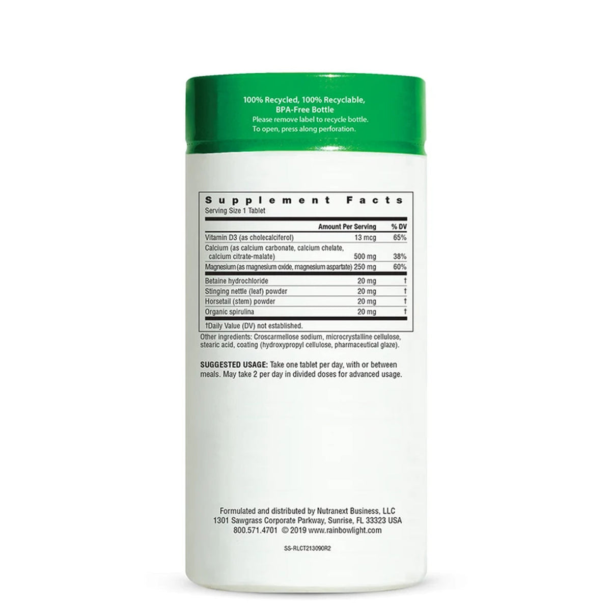 Rainbow Lite Food Based Calcium 180tb