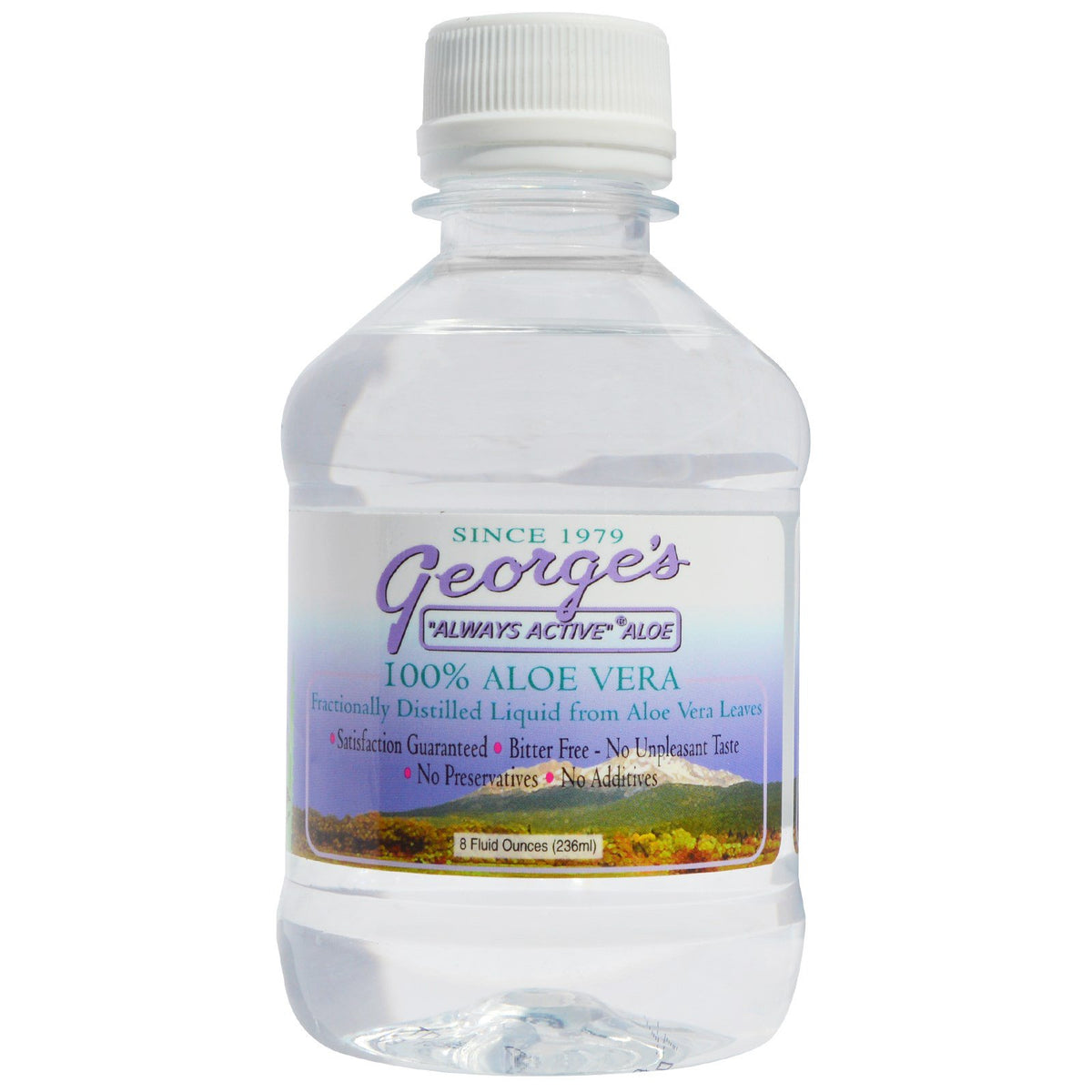 Front Label Georges Aloe 8oz  |  Healthway