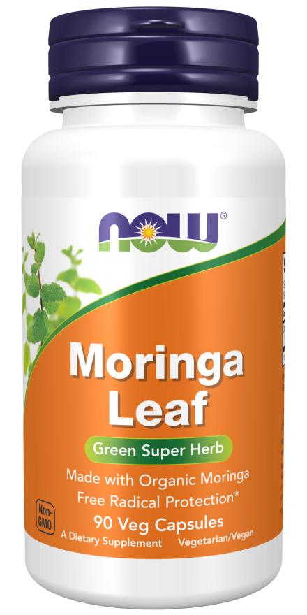 Now Moringa Leaf 90vc