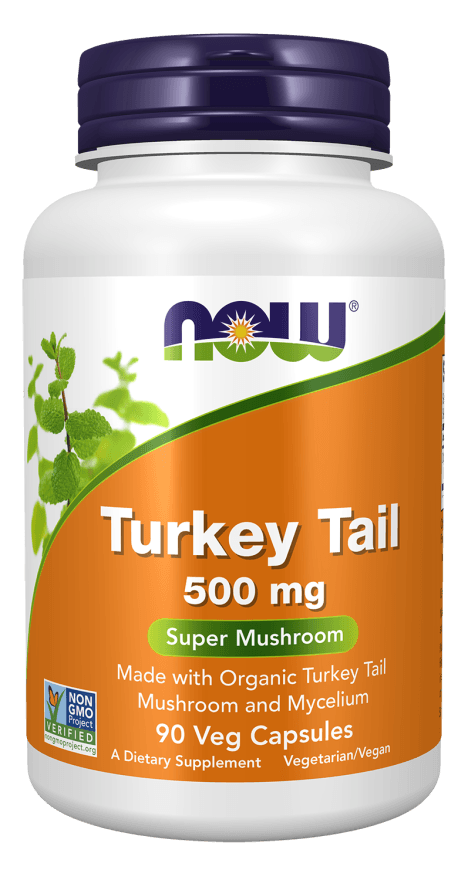 Now Turkey Tail 500mg 90cp