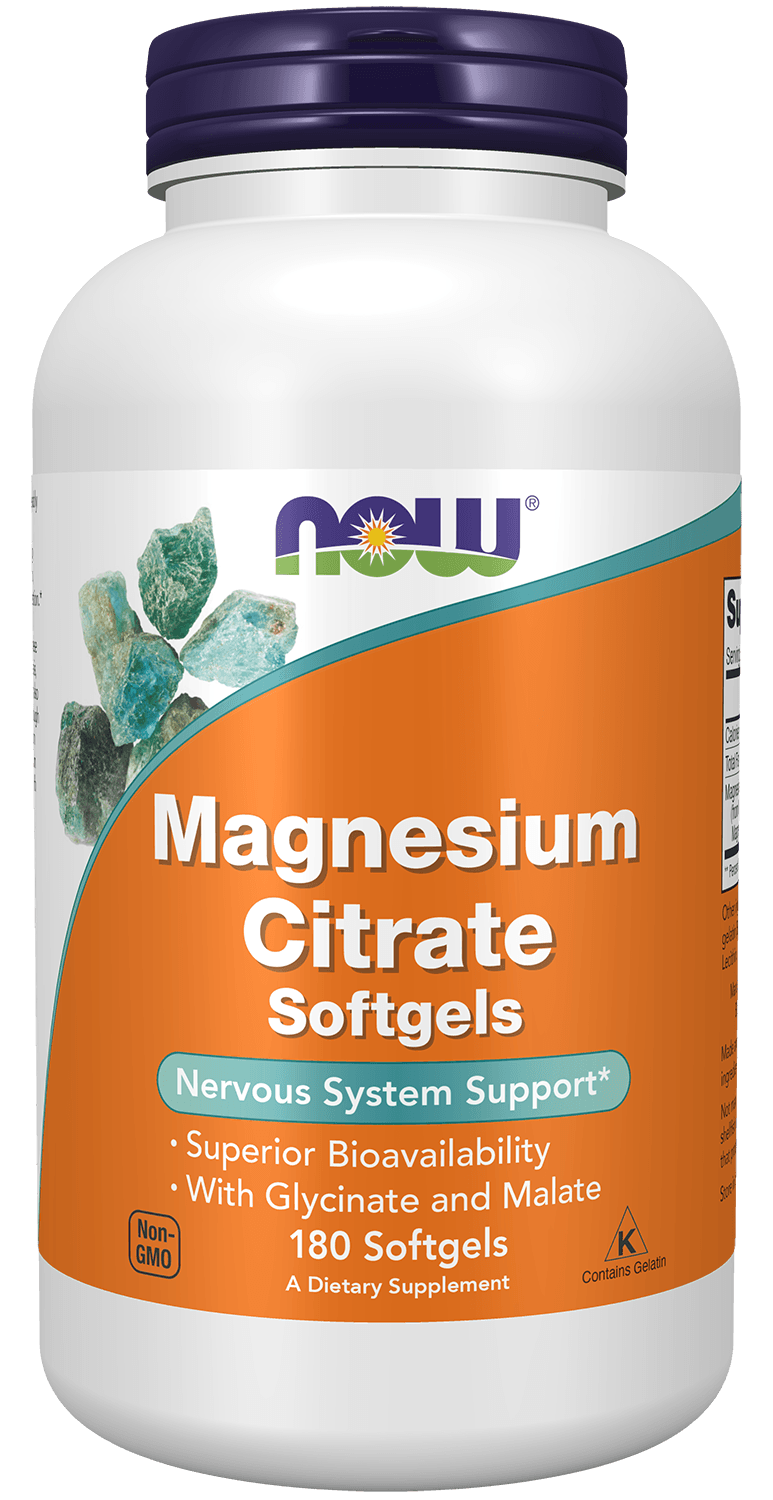 Now Magnesium Citrate 180sg