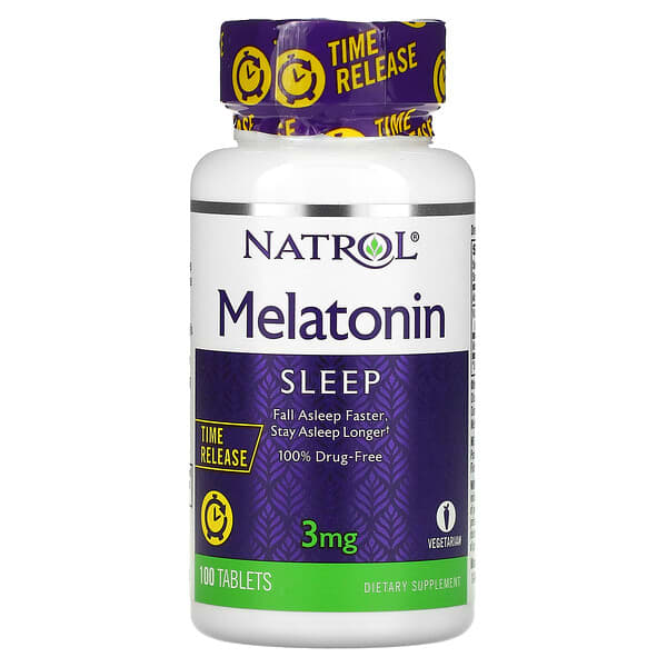 Natrol Melatonin 3mg TR 100tb-[HealthWay]