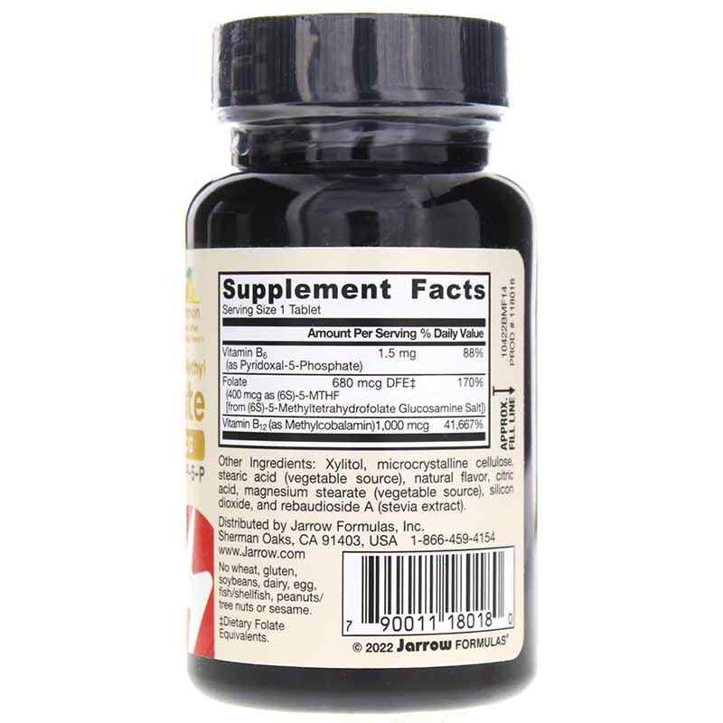 Jarrow Methyl B12 Folate B6 100lz