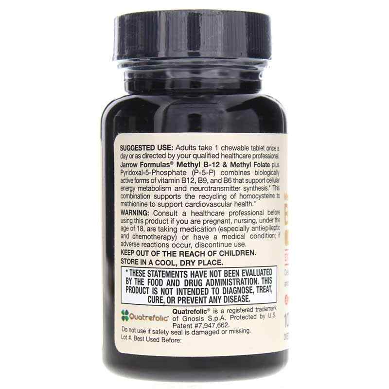 Jarrow Methyl B12 Folate B6 100lz