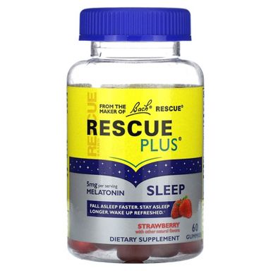 Front Label Bach's Rescue Plus Sleep | Healthway