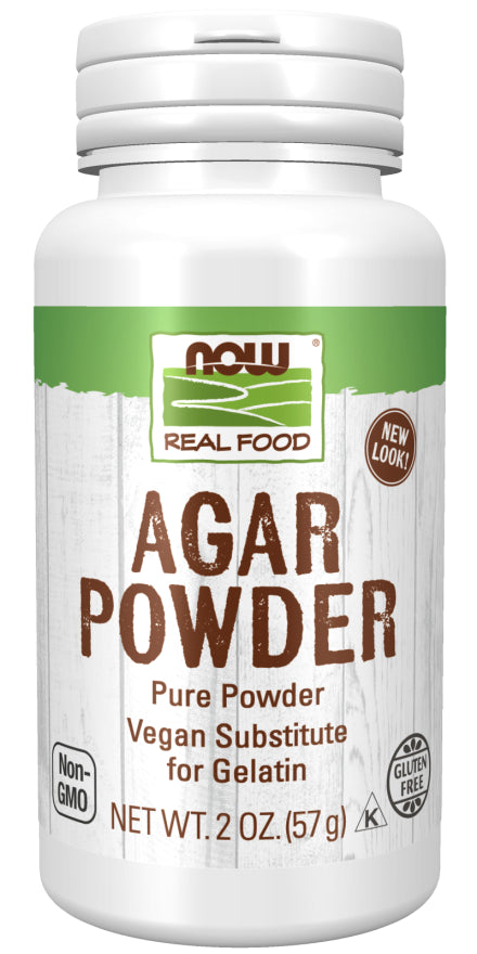 Front Label Now Agar Powder 2oz | Healthway