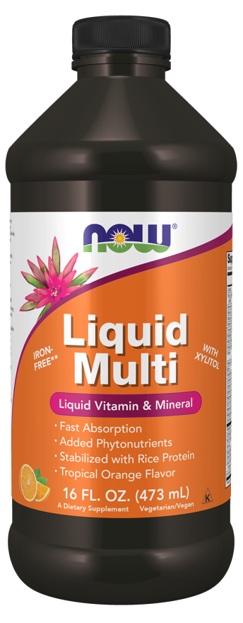 Now Liquid Multi Orange 16oz