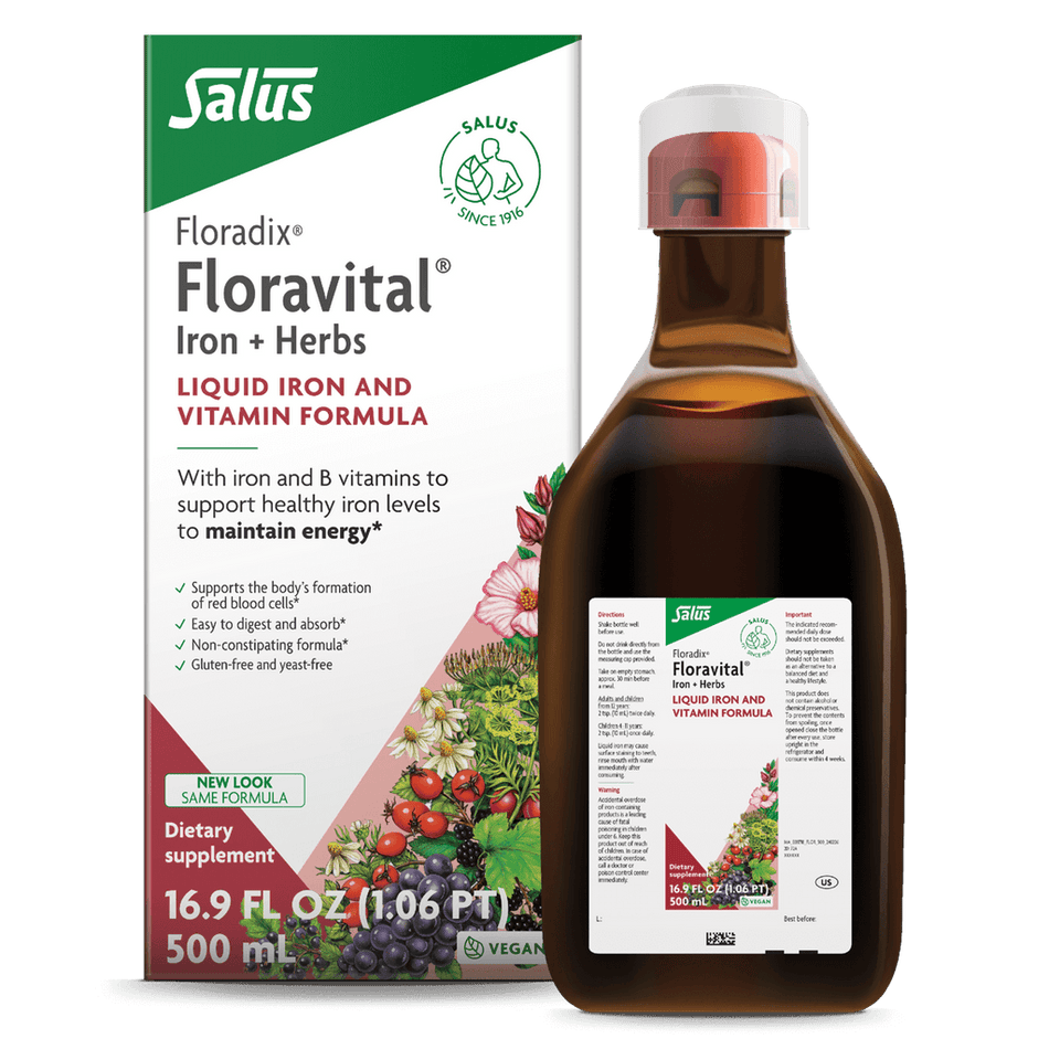 Floravital Iron Yeast Free 17oz