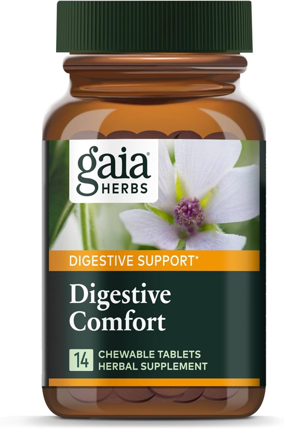 Front Label Gaia Digestive Comfort 14tb | Healthway