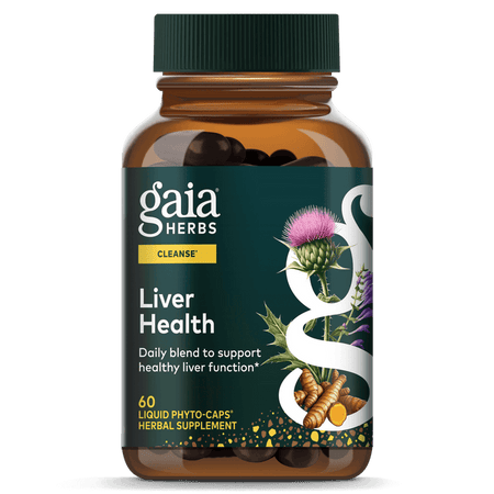 Front Label Gaia Liver Health 60cp | Healthway