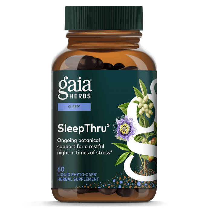 Front Label Gaia Sleep Thru 60cp | Healthway