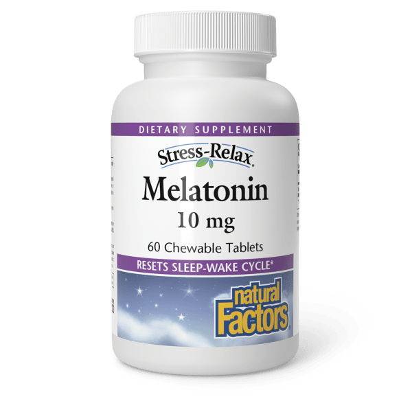 Natural Factors Melatonin 10mg 60ch