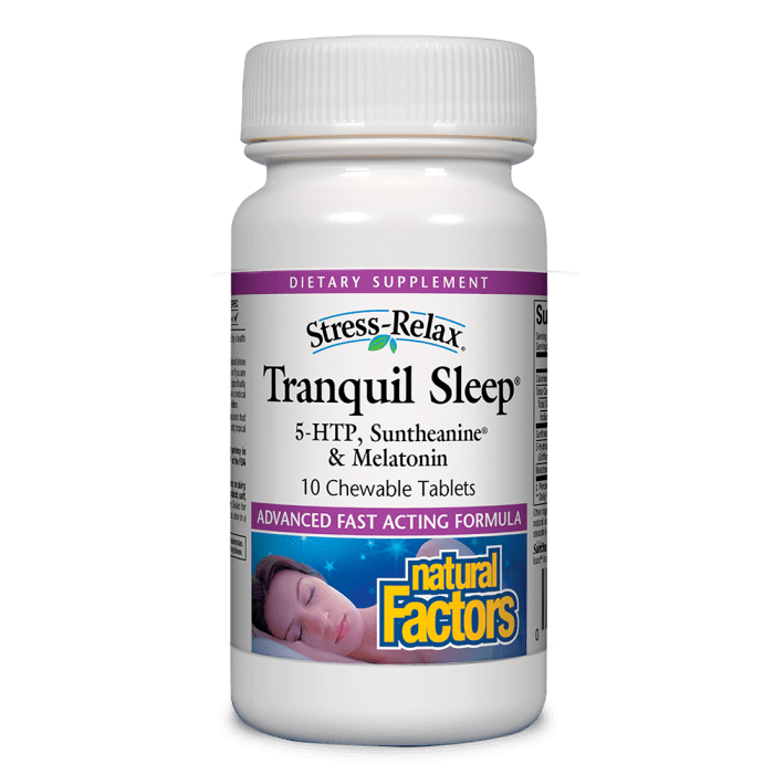 Natural Factors Tranquil Sleep 10ch