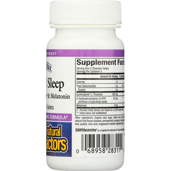 Natural Factors Tranquil Sleep 10ch