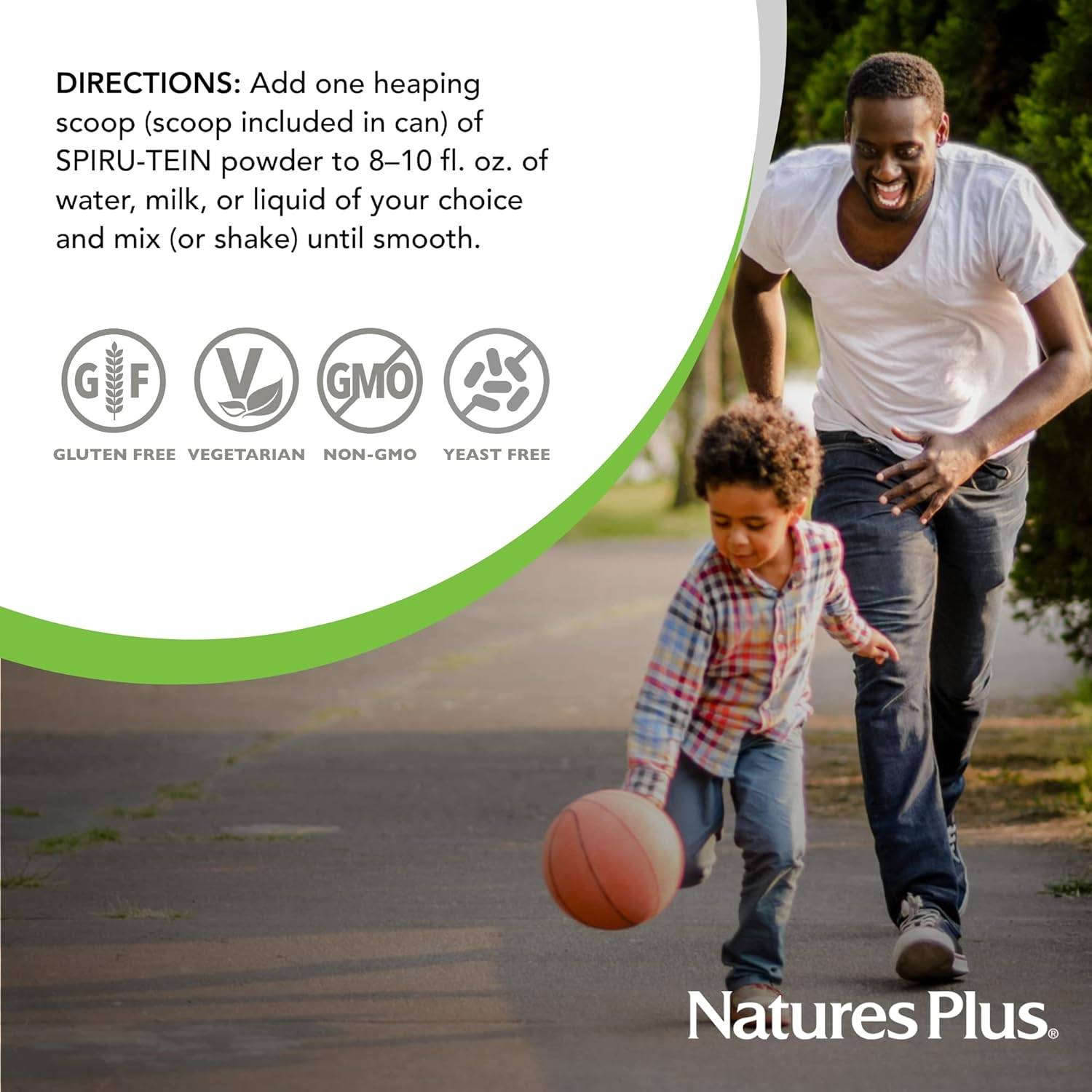 Natures Plus Spiru-tein Strawberry 1.2lb