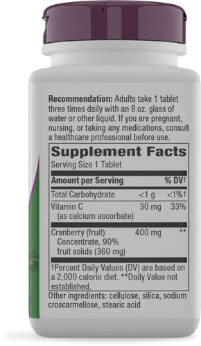 Natures Way Cranberry Premium Blend 60tb