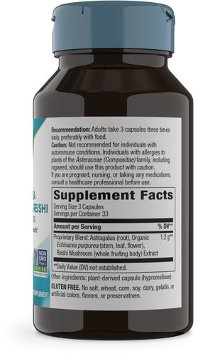 Natures Way Echinacea Astragalus & Reishi 100cp