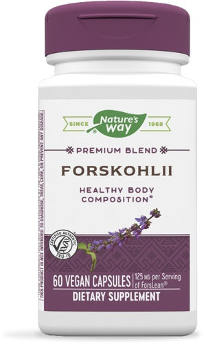 Natures Way Forskohlii Premium Blend 60cp