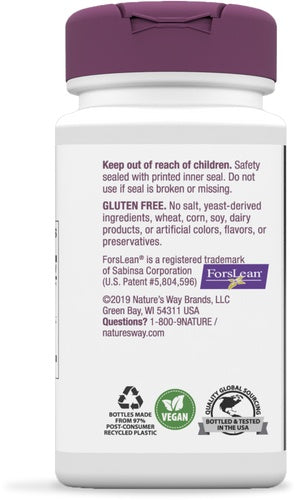 Natures Way Forskohlii Premium Blend 60cp