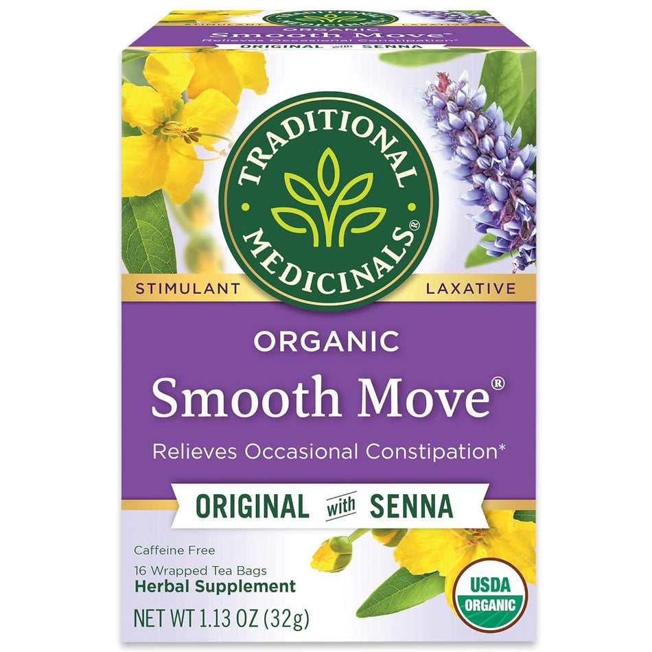 Traditional Medicinals Smooth Move Tea 16bg