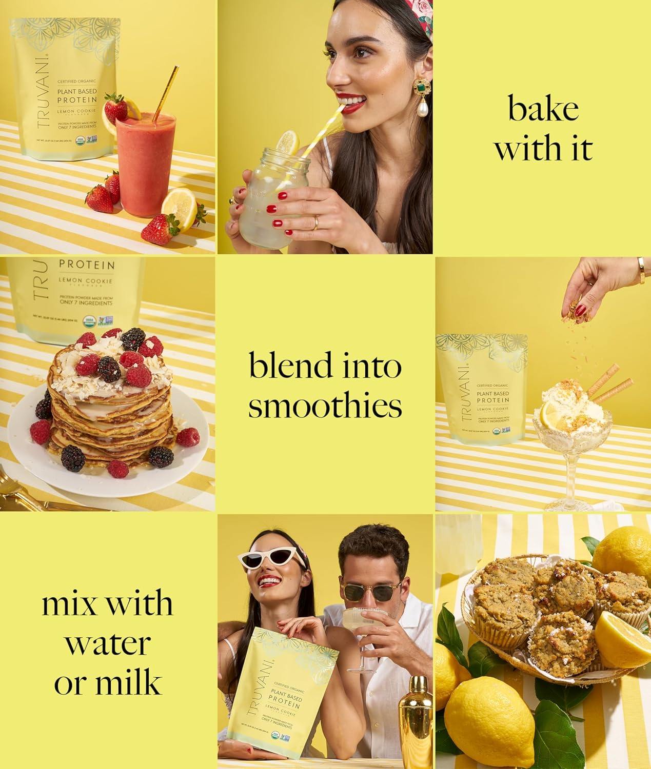 Truvani Protein Lemon Cookie 23oz