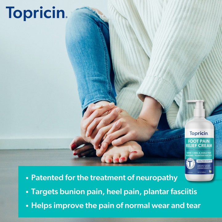 Topricin Foot Cream 8oz