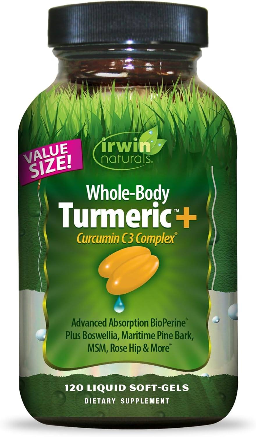 Irwin Naturals Whole Body Turmeric 120sg