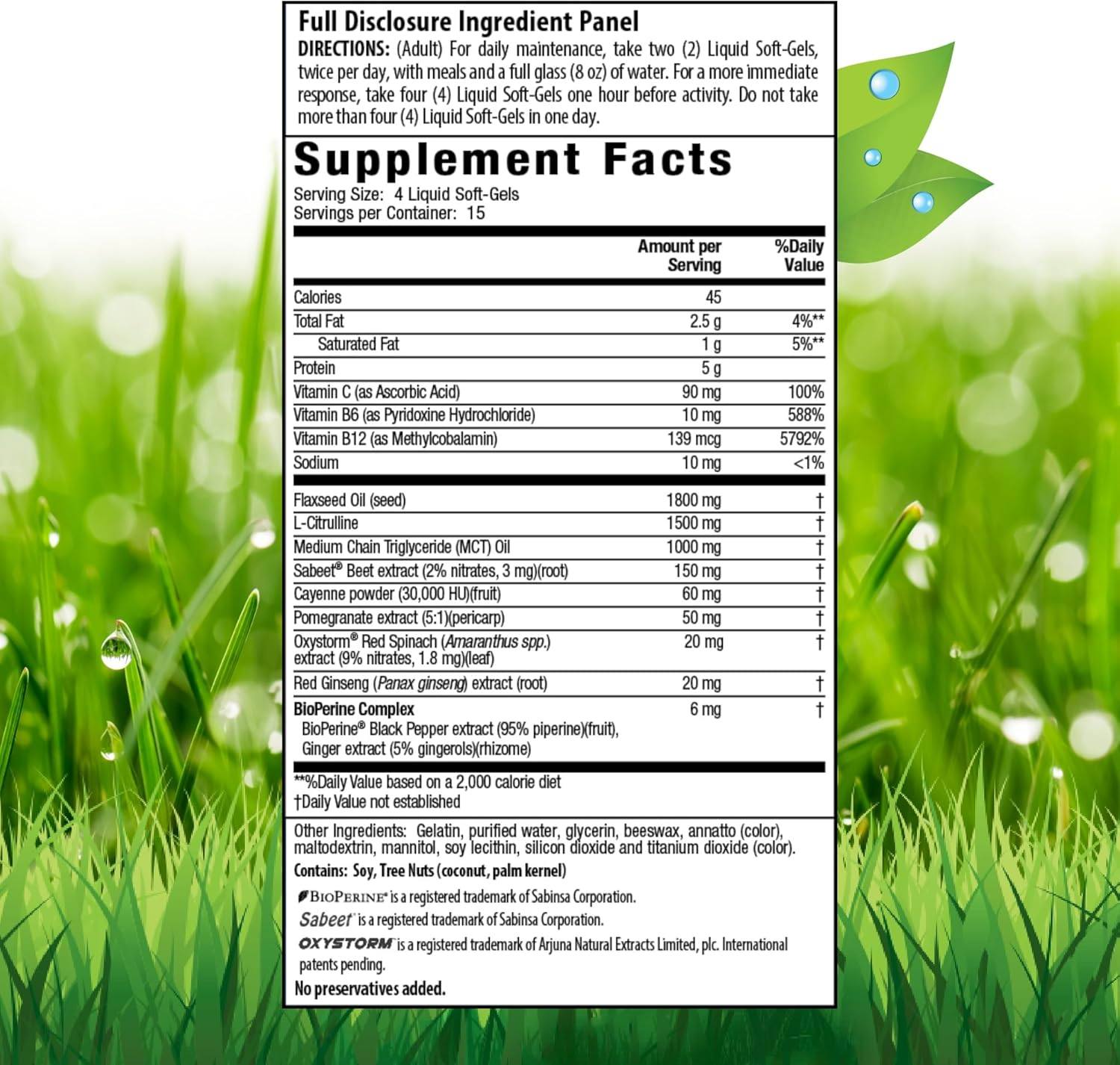 Irwin Pro-Active Nitric Oxide PWR 60sg