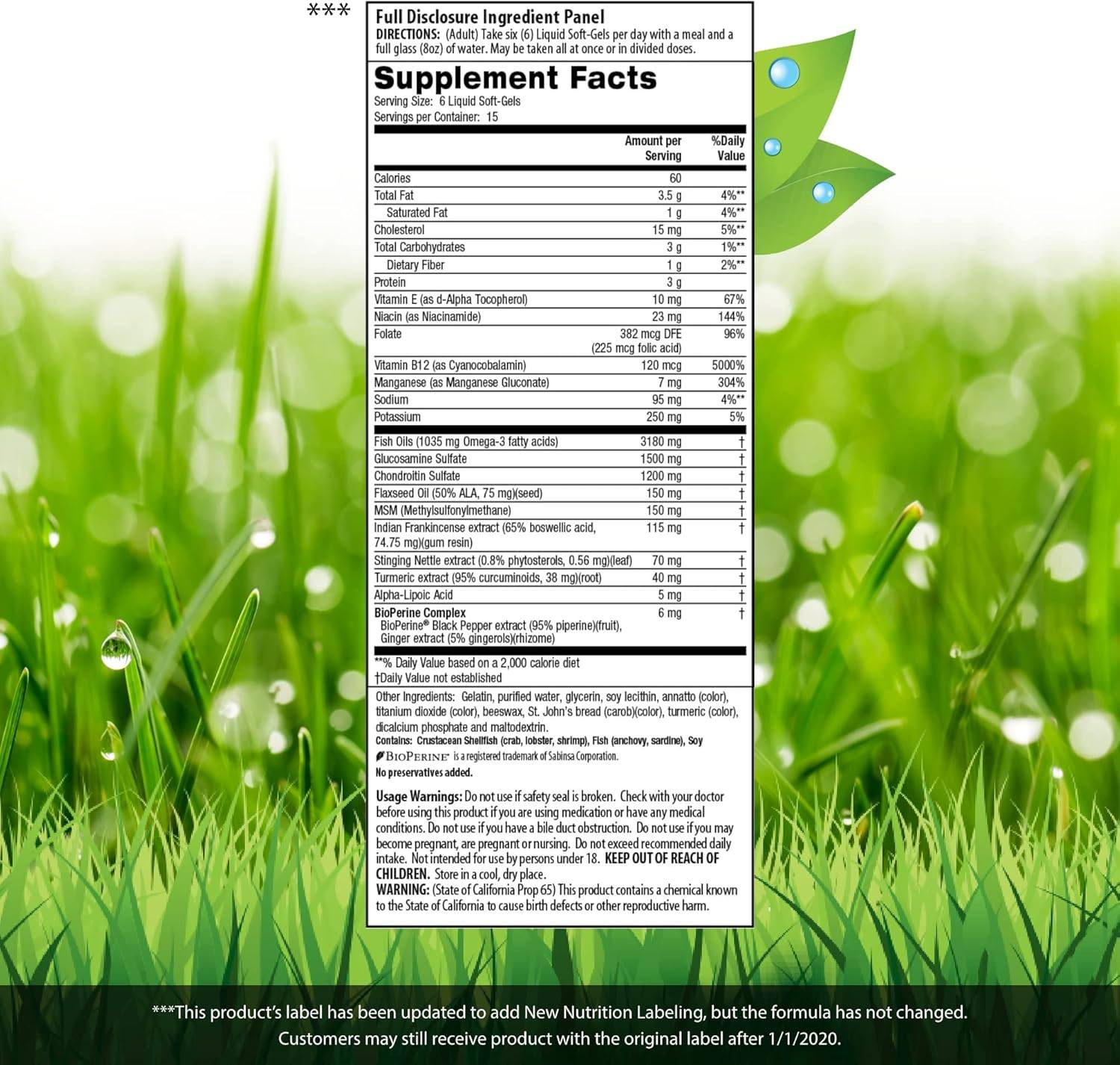 Irwin 3-in-1 Joint Formula 90sg