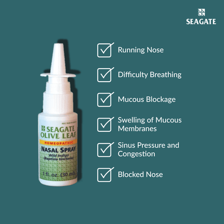 Promotion Seagate Olive Nasal Spray 1oz | Healthway