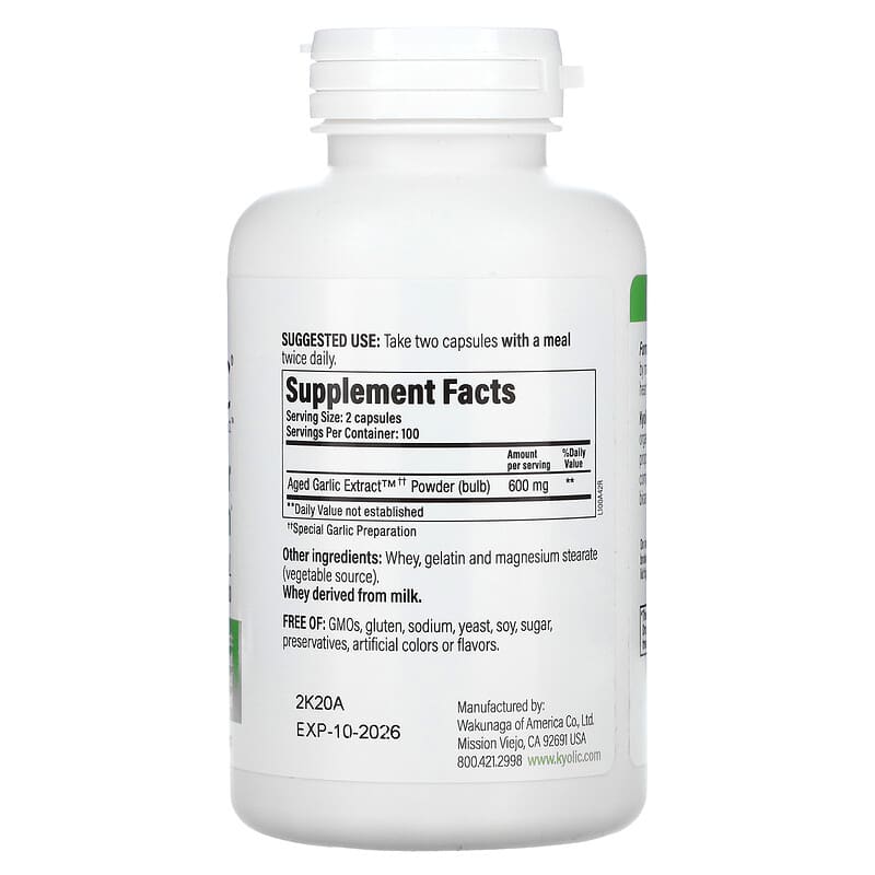 Kyolic #100 200cp-[HealthWay]