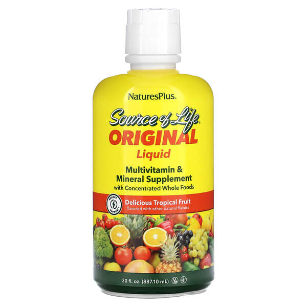 Natures Plus Source of Life Liq 30oz-[HealthWay]