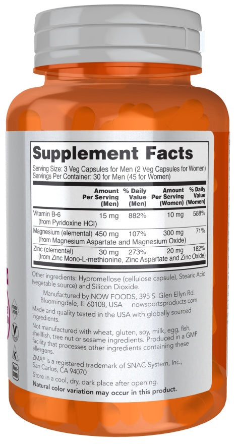 Now ZMA 90cp