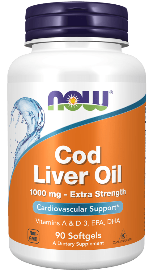 Now Cod Liver Oil 90sg