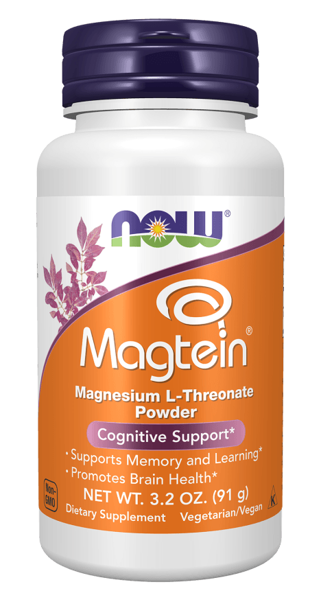 Now Magtein Powder 3.2oz